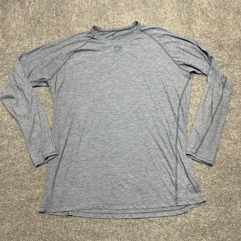 Tyndale FR Shirt Mens Large Long Sleeve Flame Resistant Work Tee Top